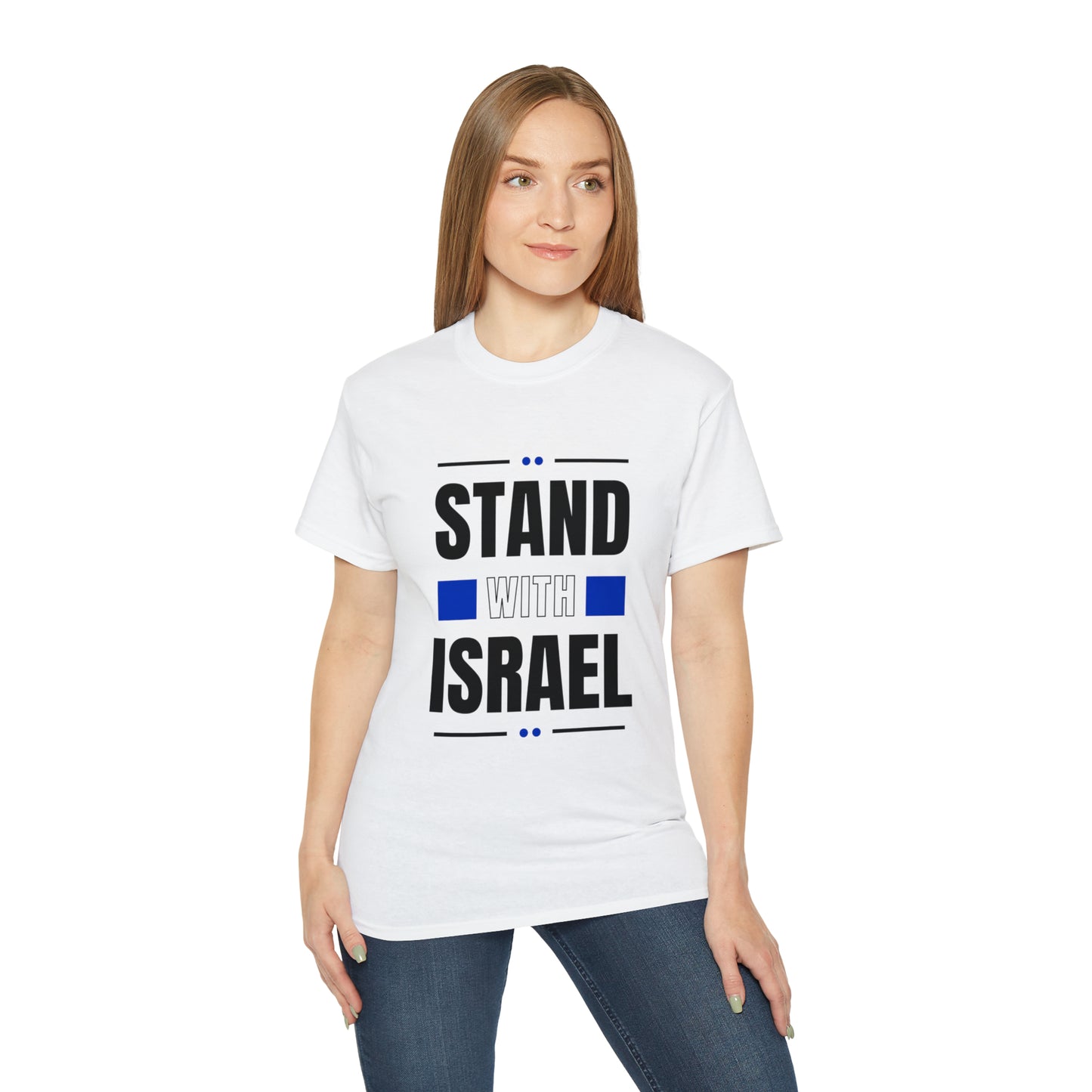 Stand With Israel - Unisex T-Shirt – A Symbol of Unity and Support